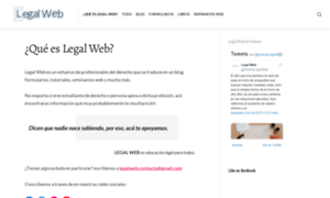 Legalweb.com.mx thumbnail