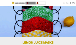 Lemonjuicemasks.com thumbnail