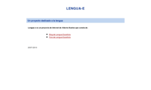 Lengua-e.com thumbnail