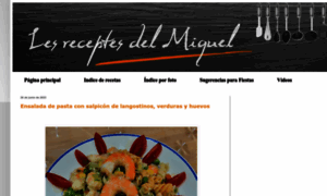 Lesreceptesdelmiquel.blogspot.com.ar thumbnail
