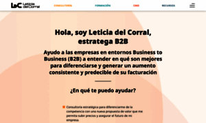 Leticiadelcorral.com thumbnail