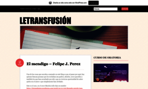 Letransfusion.wordpress.com thumbnail