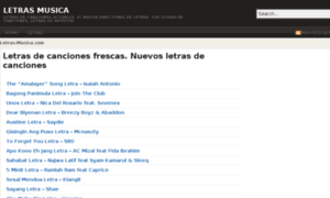 Letras-musica.com thumbnail