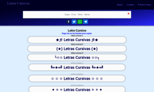 Letrascursivas.top thumbnail