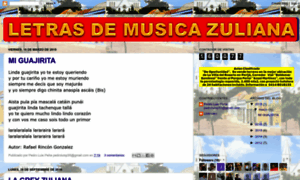 Letrasdemusicazuliana.blogspot.com thumbnail