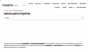 Letrasparaimprimir.org thumbnail