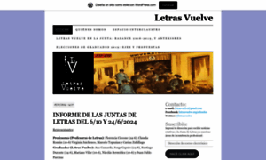 Letrasvuelve.wordpress.com thumbnail