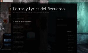 Letrasylyricsdelrecuerdo.blogspot.com thumbnail