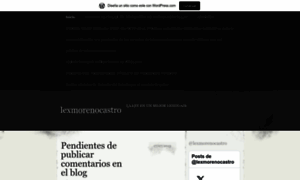 Lexmorenocastro.wordpress.com thumbnail