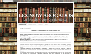 Lexnowabogados.blogspot.com.es thumbnail