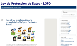 Leydeprotecciondedatos.com thumbnail