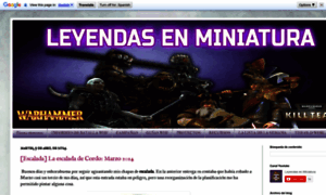 Leyendasenminiatura.com thumbnail
