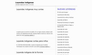 Leyendasindigenas.com.mx thumbnail