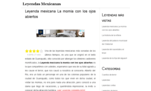 Leyendasmexicanas.mx thumbnail