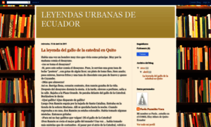 Leyendasurbanasecuador.blogspot.com thumbnail