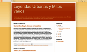 Leyendasurbanasymitos.blogspot.com.es thumbnail