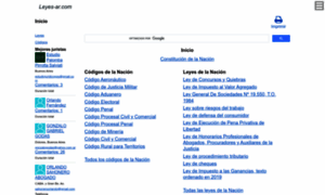 Leyes-ar.com thumbnail