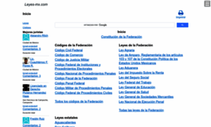 Leyes-mx.com thumbnail