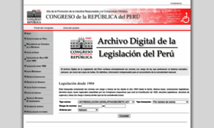 Leyes.congreso.gob.pe thumbnail