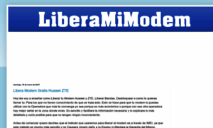 Liberamimodem.blogspot.cl thumbnail