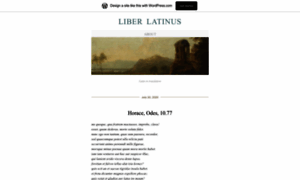 Liberlatinus.wordpress.com thumbnail