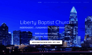 Libertybaptistchurchcharlotte.com thumbnail