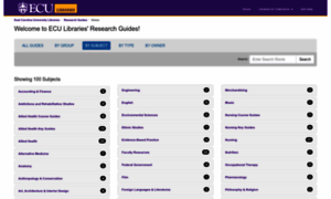 Libguides.ecu.edu thumbnail