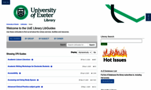 Libguides.exeter.ac.uk thumbnail