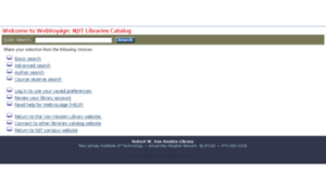 Librarius.njit.edu thumbnail