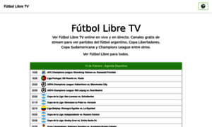 Librefutboltvhd.com thumbnail