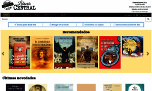 Libreriacentral.com thumbnail