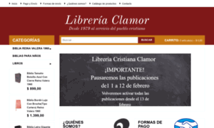 Libreriacristianaclamor.com.ar thumbnail