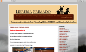 Libreriaprimado.blogspot.com.es thumbnail