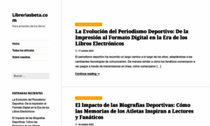 Libreriasbeta.com thumbnail