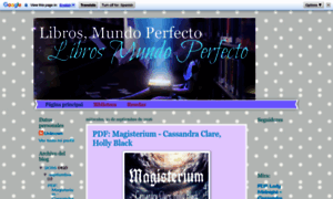 Libros-mundo-perfecto.blogspot.com.es thumbnail