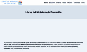 Librosdelministeriodeeducacion.com thumbnail