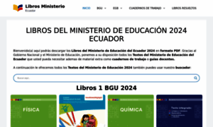 Librosdelministeriodeeducacionecuador.com thumbnail