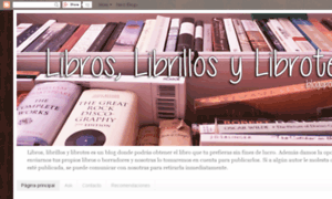 Libroslibrillosylibrotes.blogspot.com thumbnail