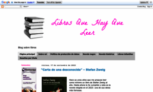 Librosquehayqueleer-laky.blogspot.com.ar thumbnail