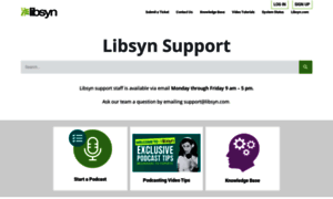 Libsynsupport.com thumbnail