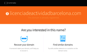 Licenciadeactividadbarcelona.com thumbnail