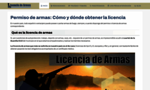 Licenciadearmas.com.es thumbnail