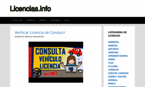 Licencias.info thumbnail
