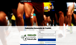 Licencias.triatlonextremadura.com thumbnail
