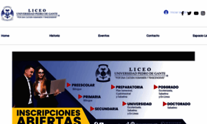 Liceoupg.online thumbnail