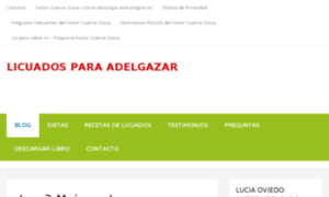 Licuadosparaadelgazar.com thumbnail