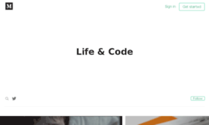 Lifeandcode.io thumbnail