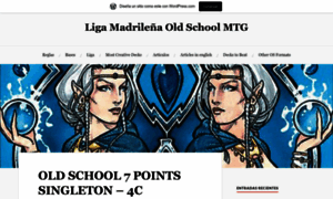 Ligaoldschoolmadrid.wordpress.com thumbnail