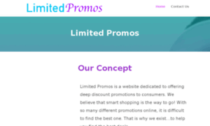 Limitedpromos.com thumbnail