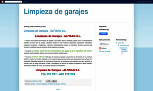 Limpiezadegarajes.blogspot.com thumbnail